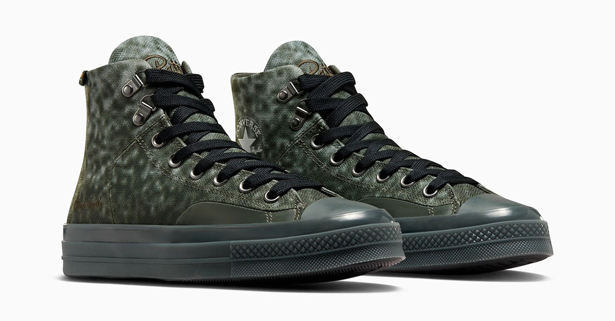 Patta x Converse-Kollaboration hebt ikonische Silhouetten mit Streetstyle-Flair hervor